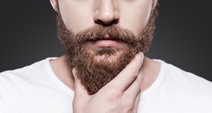 higiene da barba o masculino